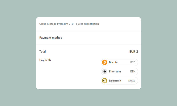 Crypto payment processor